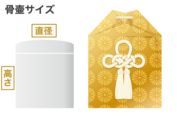 骨壺イラスト